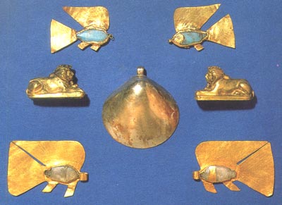 Amuletos para pelo en forma de pez