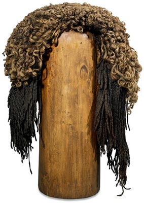 Peluca egipcia cabello natural  Museo Británico, Londres (EA2560)