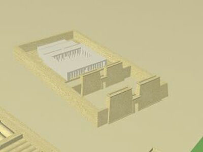 Reconstrucción del Templo Funerario de Amenhotep II, Tebas Oeste