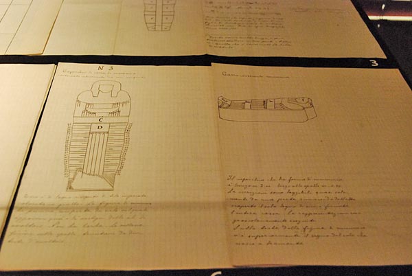 Catalogo y fichas de algunos de los sarcófagos hallados por Schiaparelli