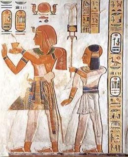 Fig 9: Tumba de Jaemwaset, hijo de Ramsés III. QV 44. Din. XX.