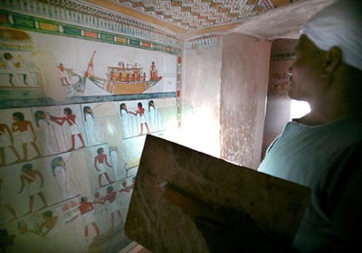 Las tumbas de los faraones egipcios, en serio peligro a causa de los turistas