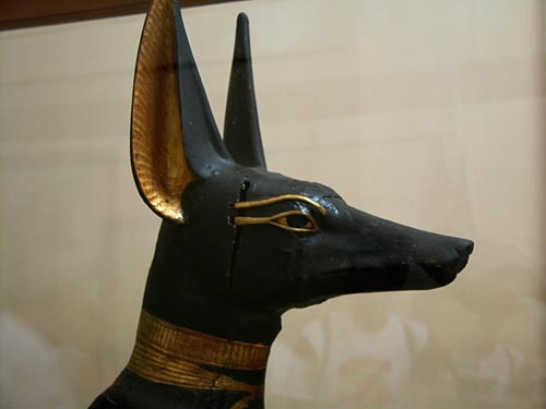 Foto 29.- Anubis, guardián de la necrópolis