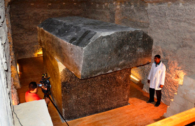 Egipto reabre la antigua necrópolis subterránea