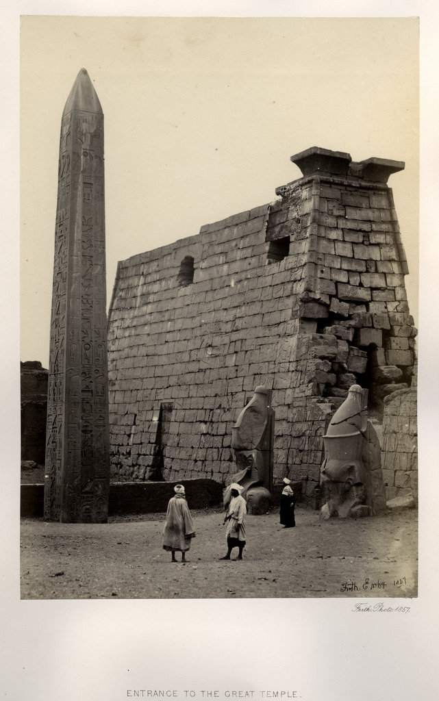 Foto 2.Templo de Luxor. Frith copia